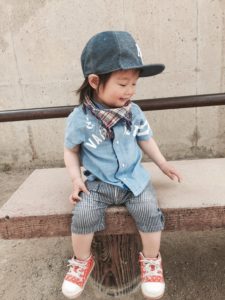 スカーフよだれかけ